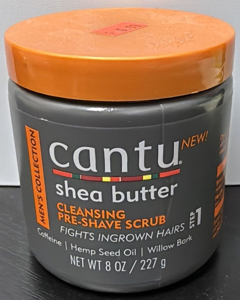 CANTU S/B CLEANSING PRE SHAVE SCRUB 8OZ
