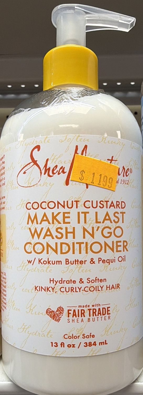 SHEA MOIST MIL WASH N GO COND 13OZ