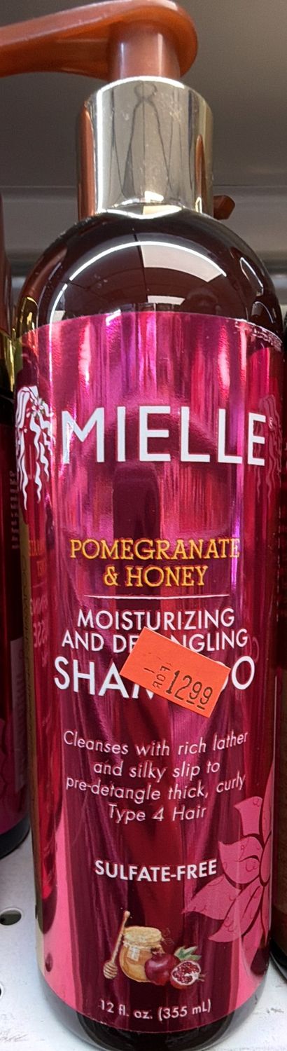 MIELLE P&amp;H MOIST DETANG SHAMP 12OZ