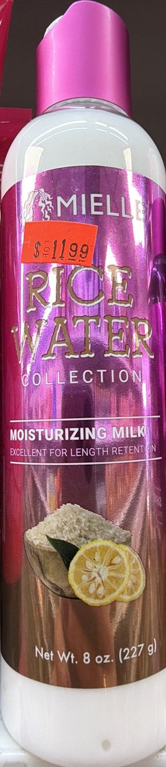 MIELLE RICE WATER MOIST MILK 8OZ