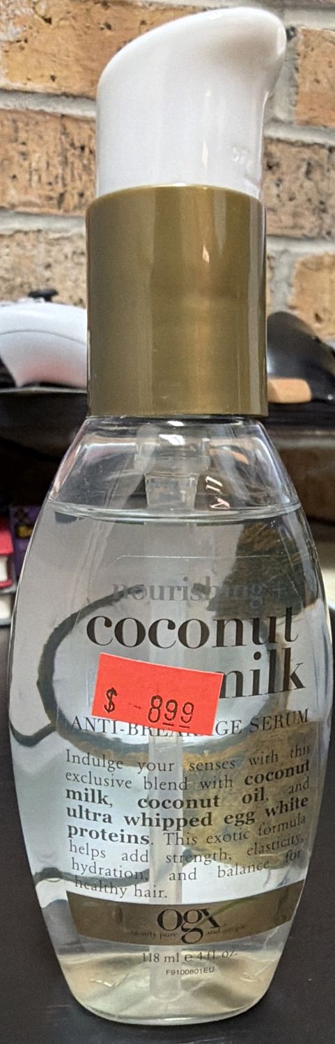 OGX COCONUT MILK ANTI BREAK SERUM 4OZ