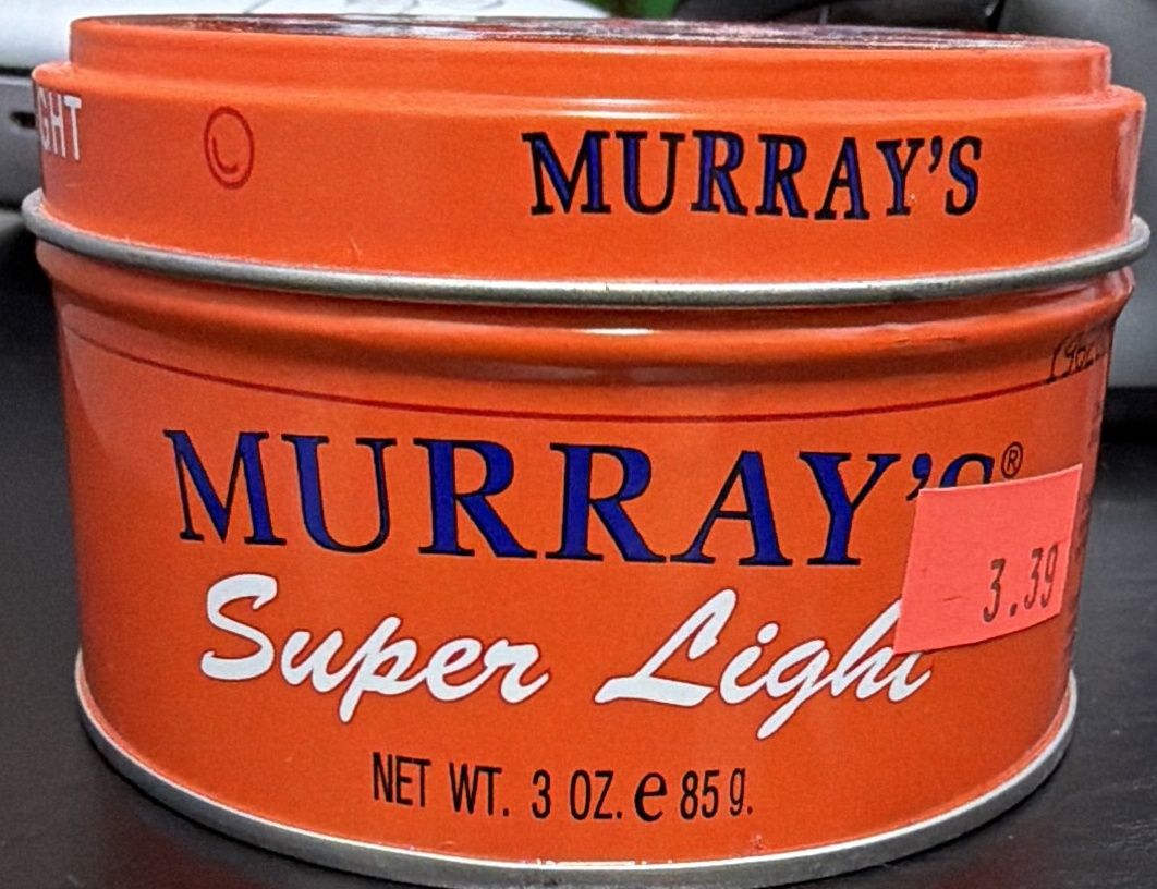 MURRAYS SUPER LIGHT POMADE &amp; HAIR DRESS 3OZ