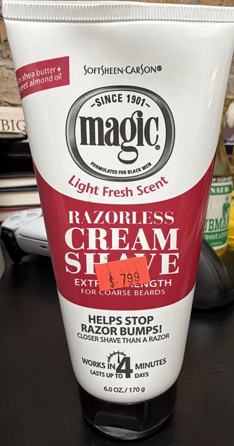 MAGIC CREAM SHAVE EX STRENGTH 6OZ