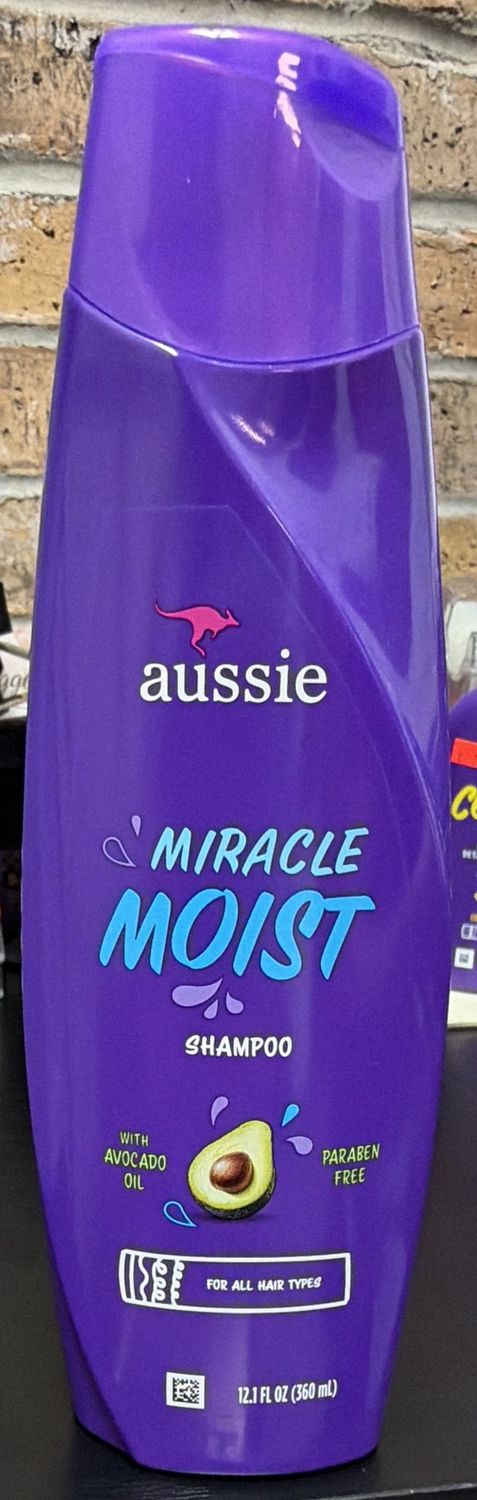 AUSSIE MIRACLE MOIST SHAMP 12.1OZ