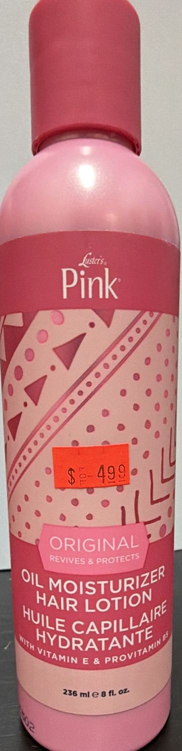 PINK OIL MOIST HAIR LOTION 8OZ