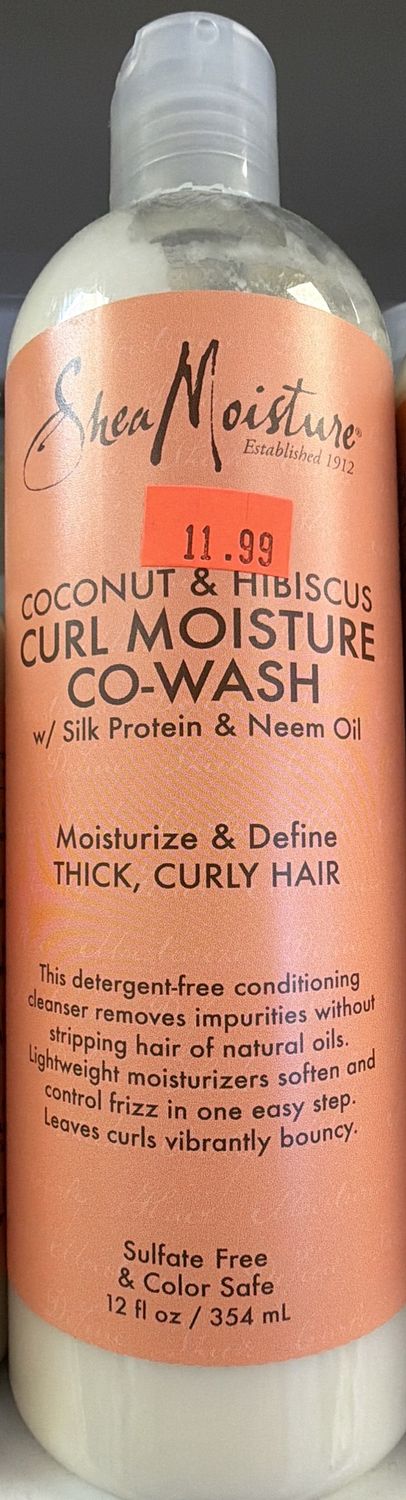 SHEA MOIST CURL MOIST CO-WASH 12OZ
