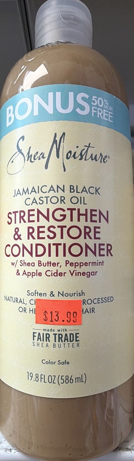 SHEA MOIST STRENGTH &amp; RESTORE COND 19.8OZ