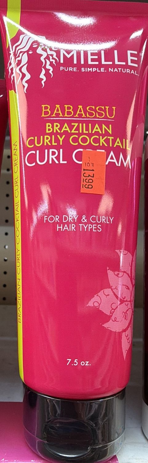 MIELLE BABASSU BCC CURL CREAM 7.5OZ