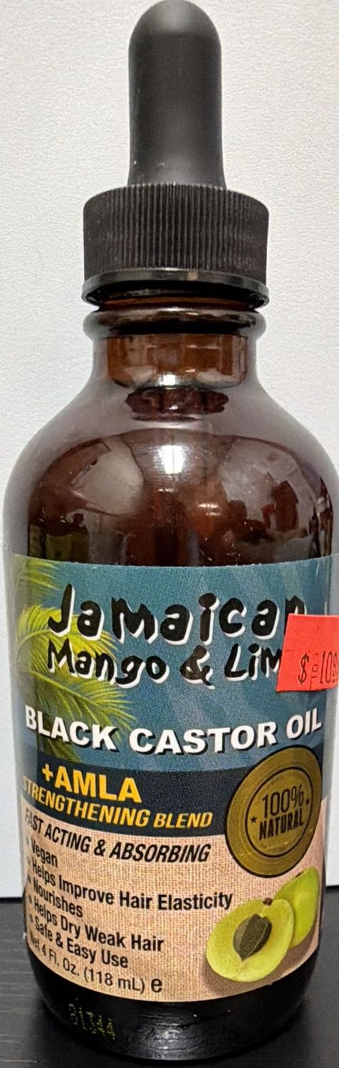 JML BLK CASTOR OIL AMLA 4OZ