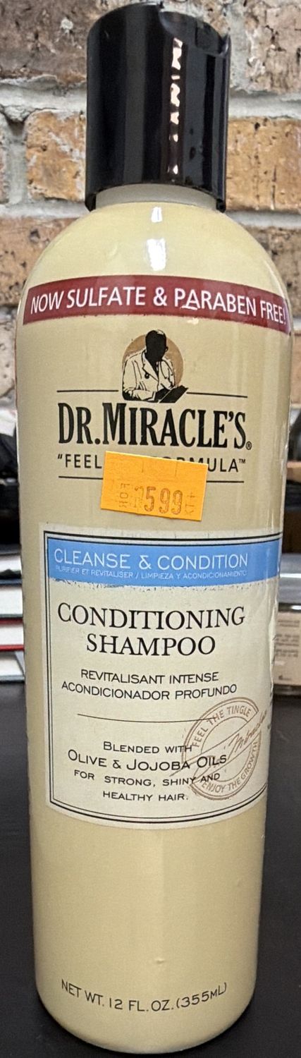 DR MIRACLES CONDITIONING SHAMPOO 12OZ