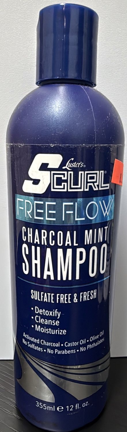 S-CURL FREE FLOW SHAMPOO 12OZ
