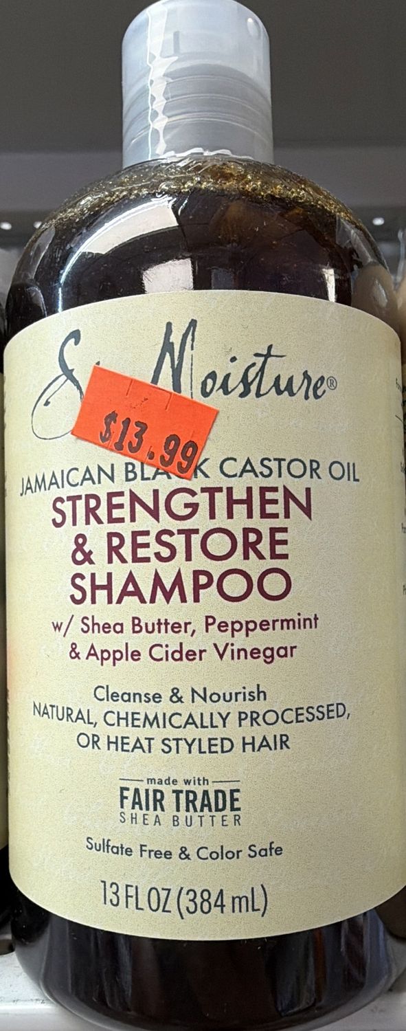 SHEA MOIST STRENGTH &amp; RESTORE SHAMP 13OZ