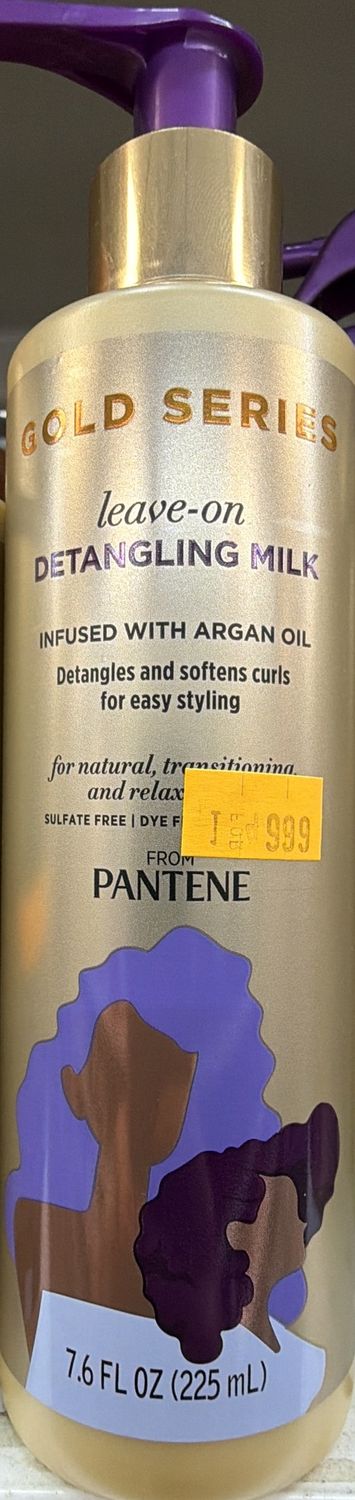 PANTENE GOLD SERIES DETANGLING MILK 7.6OZ