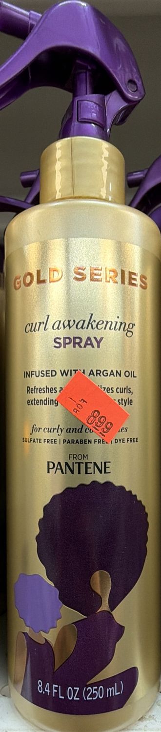 PANTENEGOLD SERIES CURL AWAKEN SPRAY 8.4OZ