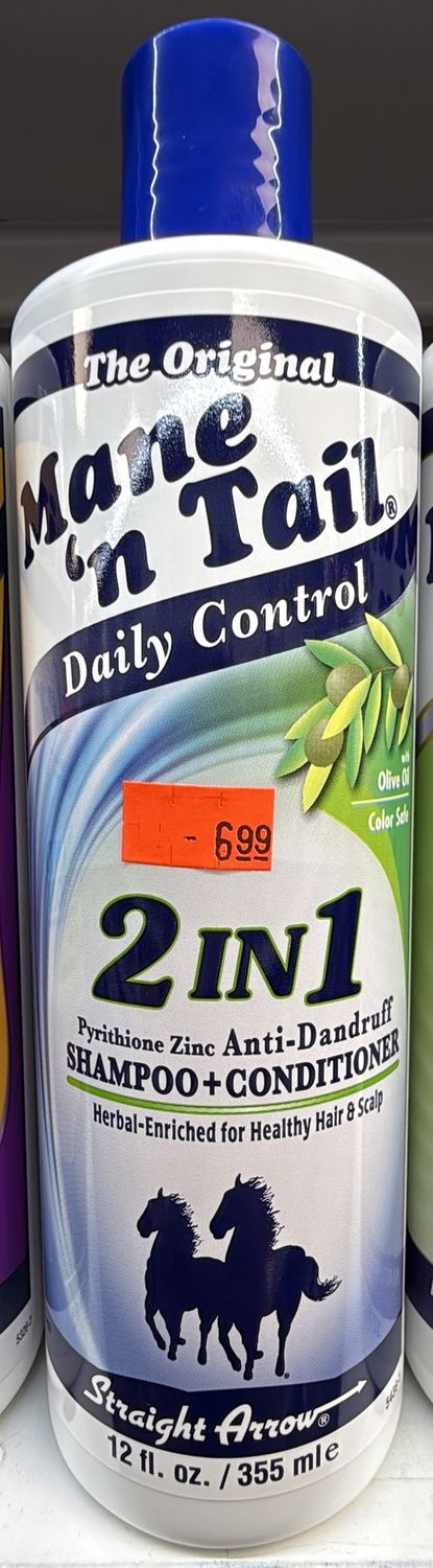 MANE N TAIL 2N1 SHAMP &amp; COND 12OZ