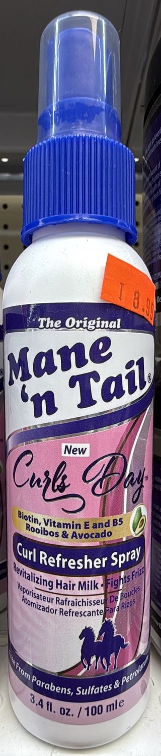 MANE N TAIL CURL REFRESHER SPRAY 3.4OZ