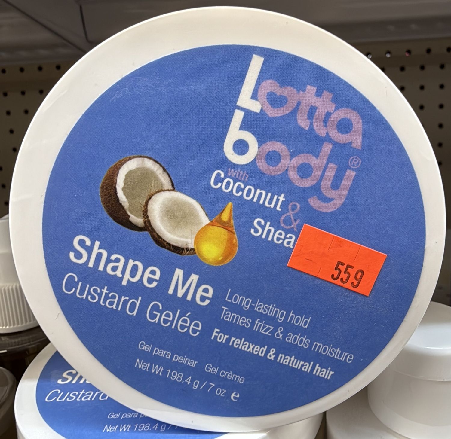 LOTTA BODY SHAPE ME CUSTARD GELEE 7OZ