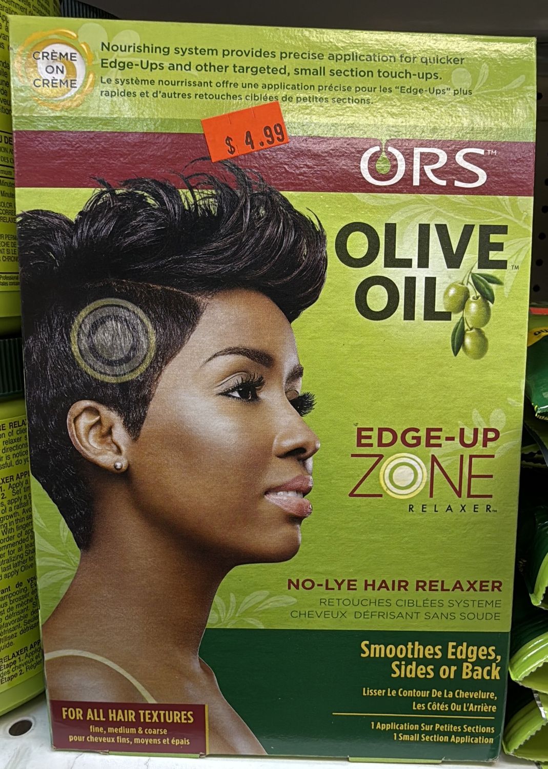 ORS OLIVE OIL EDGE UP NO LYE HAIR RELAXER