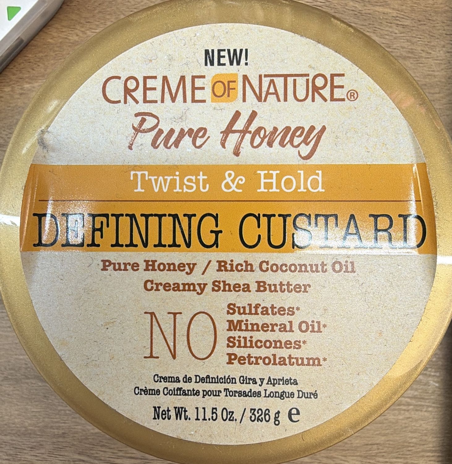 CON PURE HONEY DEFINE CUSTARD 11.5OZ