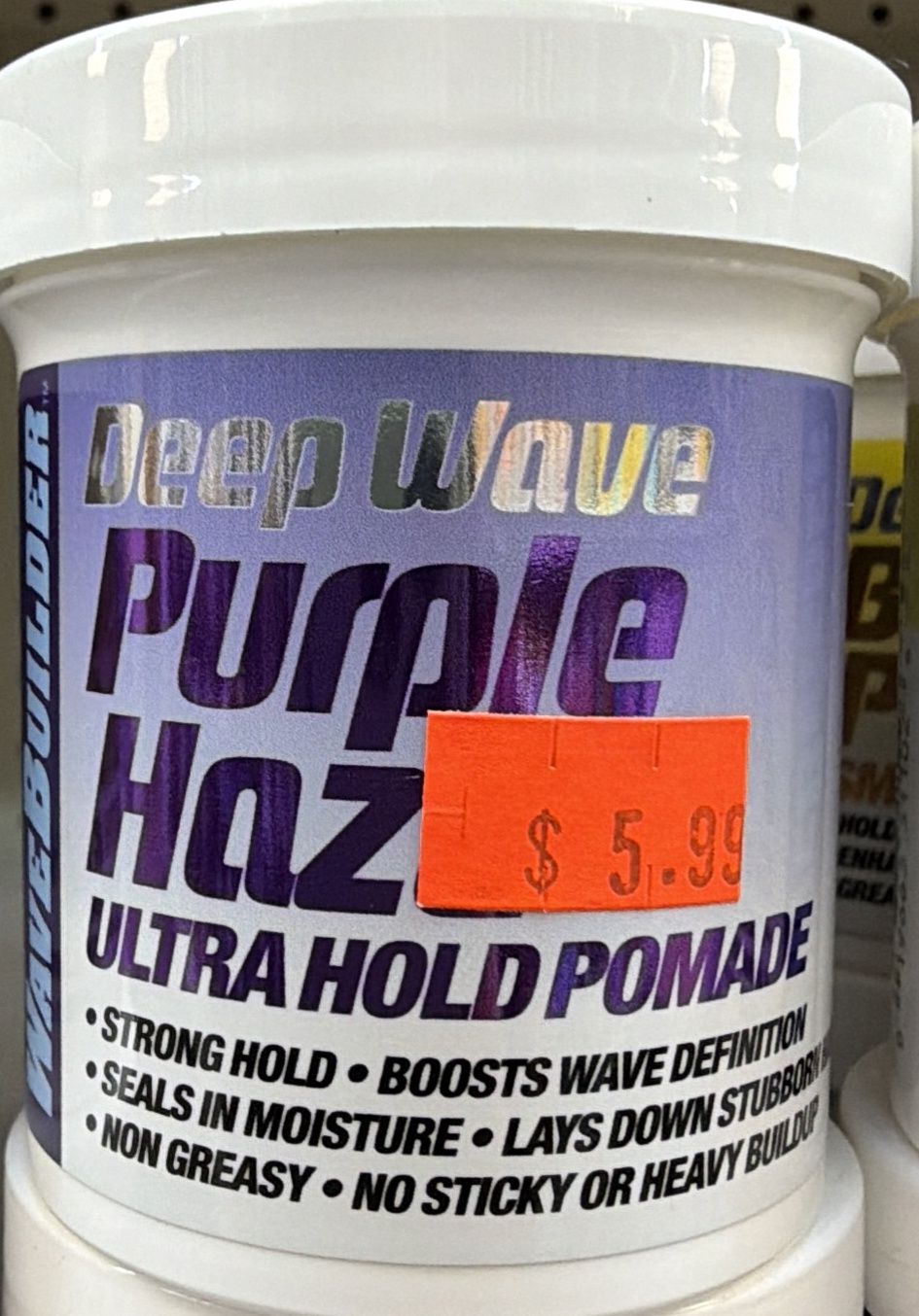 WAVE BUILDER DW PRUPLE HAZE POMADE 3OZ