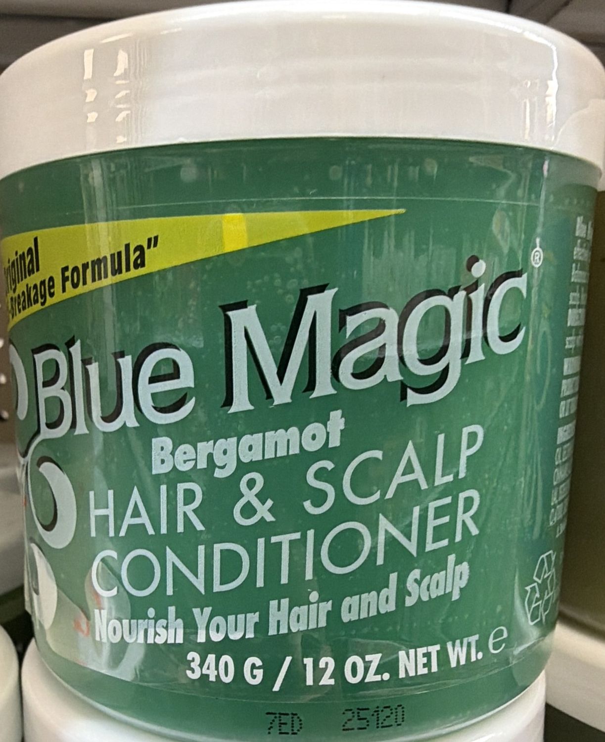 BLUE MAGIC HAIR &amp; SCALP COND 12OZ