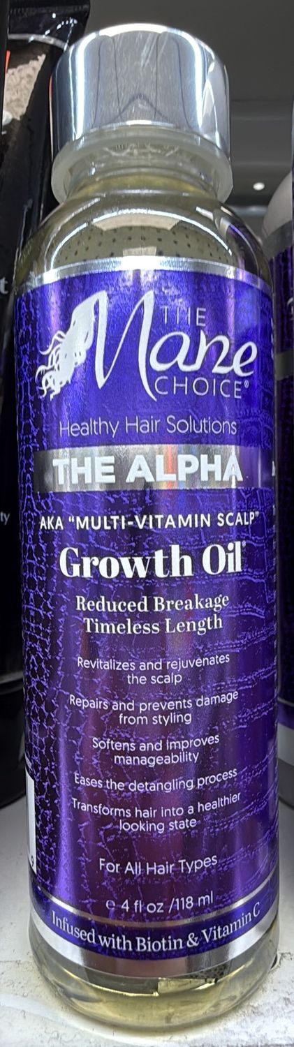 MANE CHOICE ALPHA GROWTH OIL 4OZ