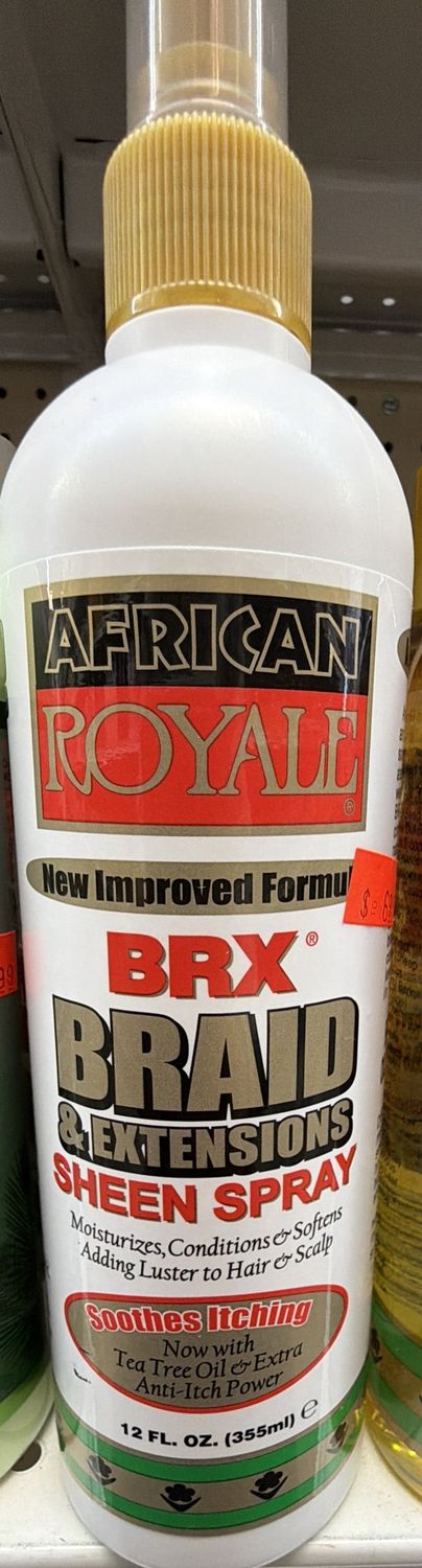 AFRICAN ROYALE BRAID SHEEN SPRAY 12OZ