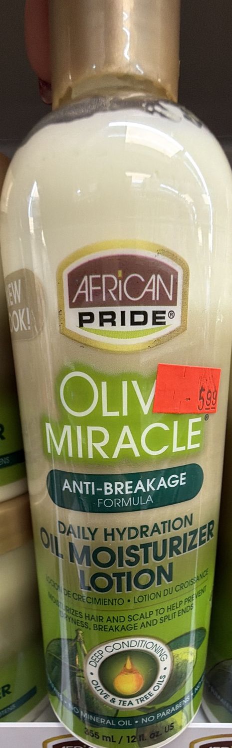 A/P OLIVE MIRACLE OIL MOISTURIZER LOTION 12OZ
