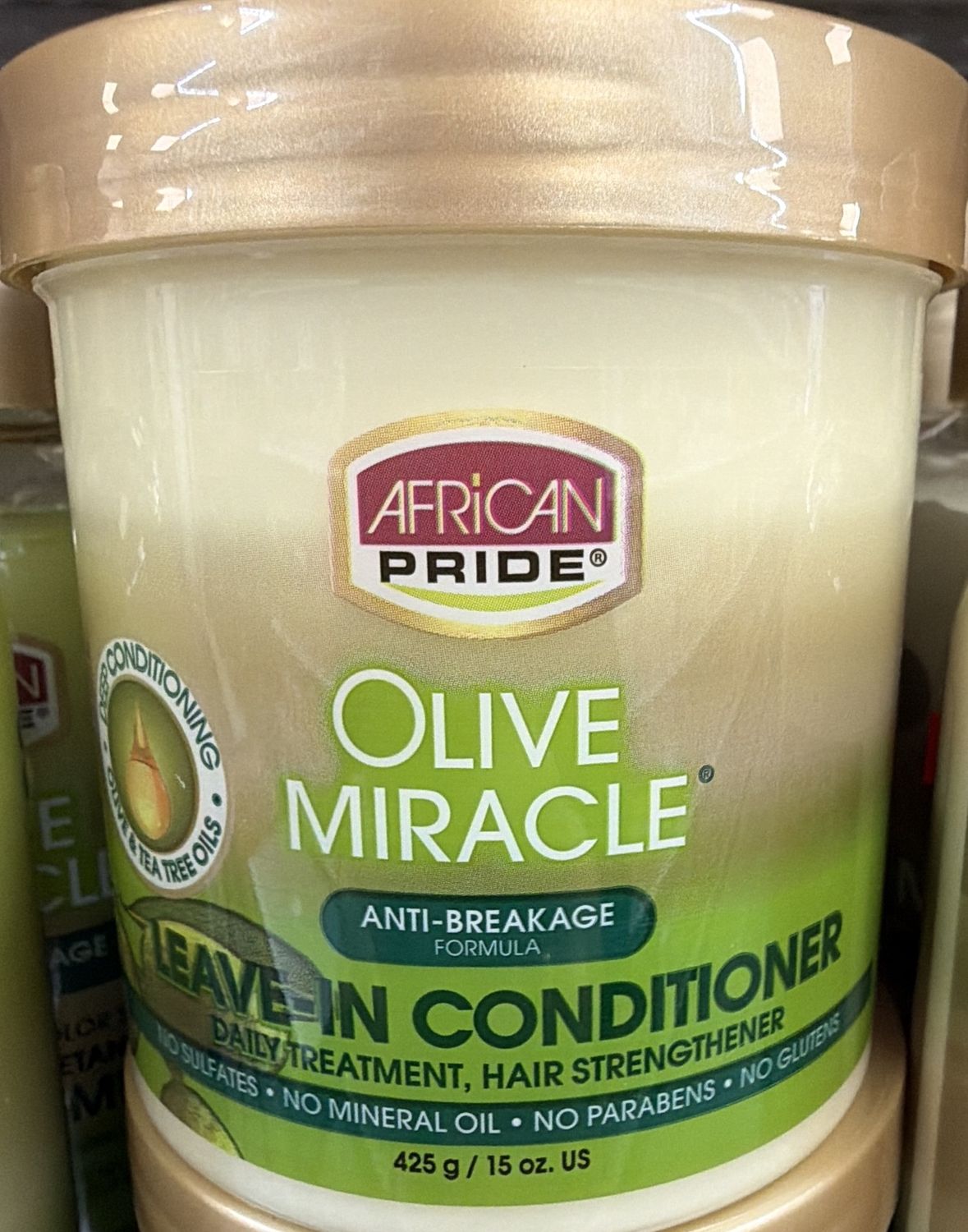 A/P OLIVE MIRACLE LV IN CONDTIONER 15OZ