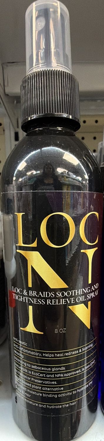 LOC N LOC &amp; BRAIDS RELIEVE OIL SPRAY 8OZ