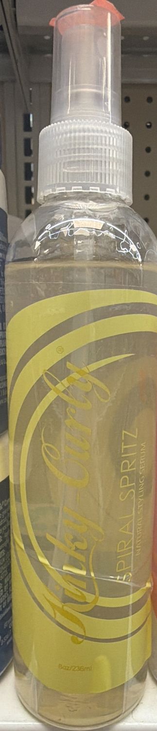 KINKY CURLY SPIRAL SPRITZ STYLING SERUM 8OZ