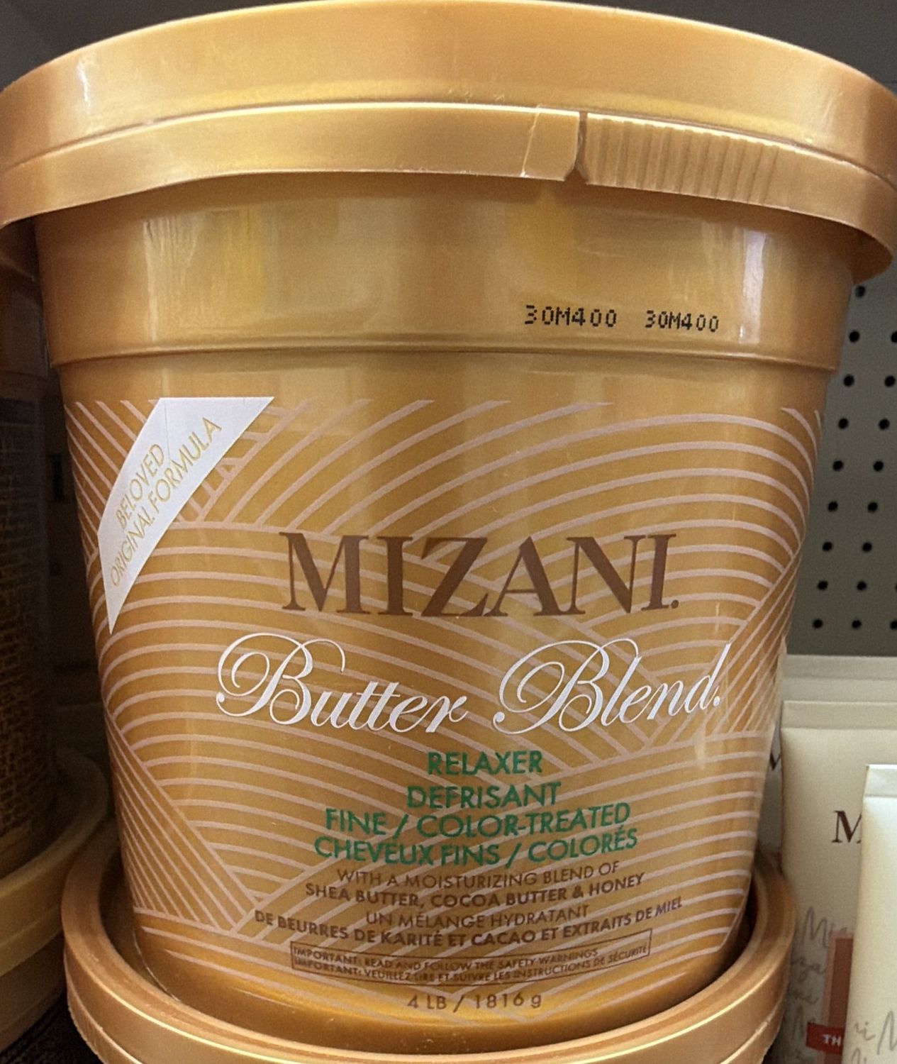 MIZANI BUTTER BLEND RELAXER FINE 4LB