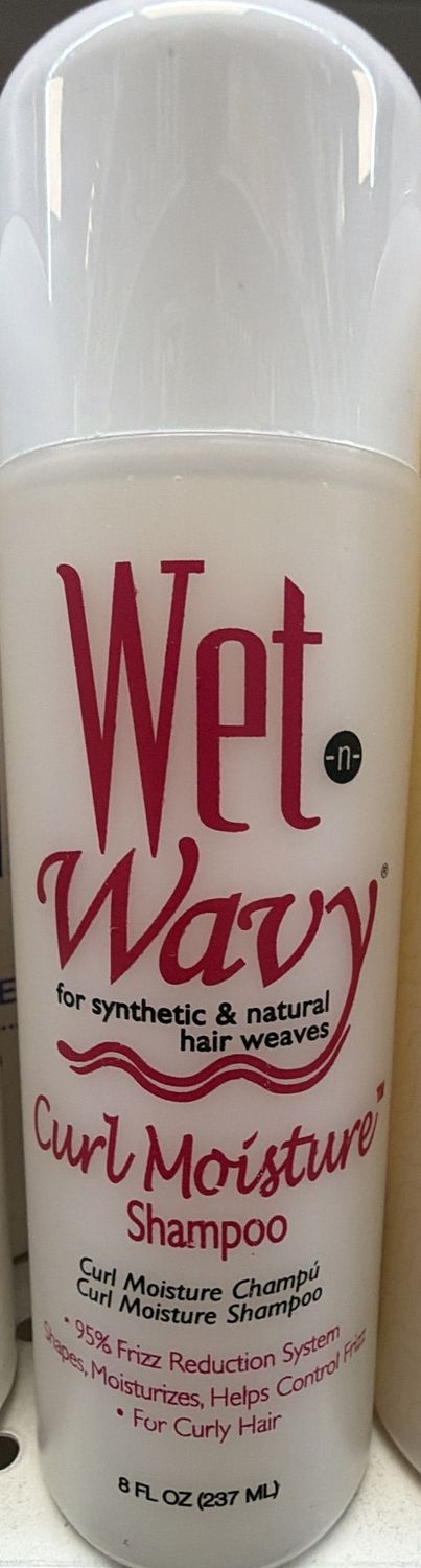 WET N WAVY CURL MOISTURE SHAMPOO 8OZ