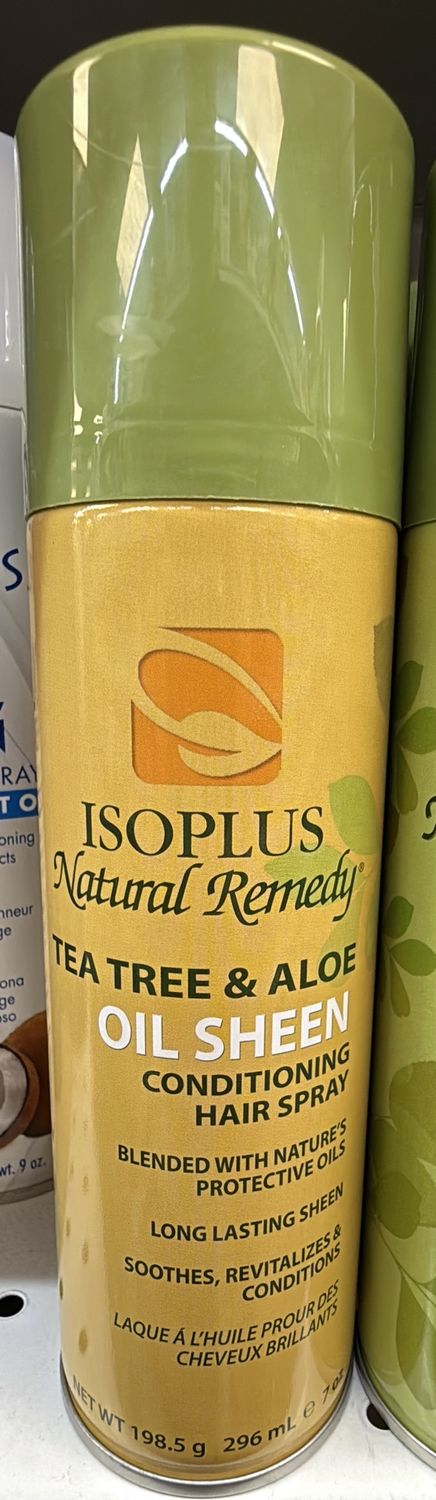 ISOPLUS T-TREE ALOE OIL SHEEN COND SPRAY 7OZ