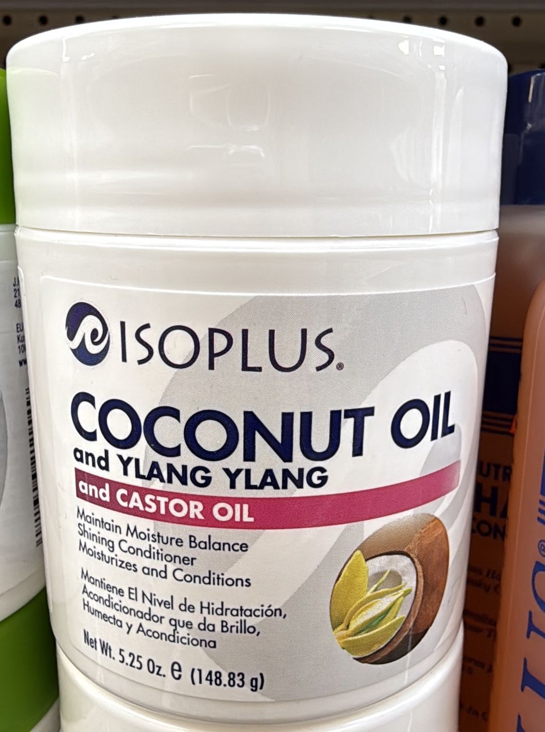 ISOPLUS COCONUT OIL &amp; YLANG 5.25OZ