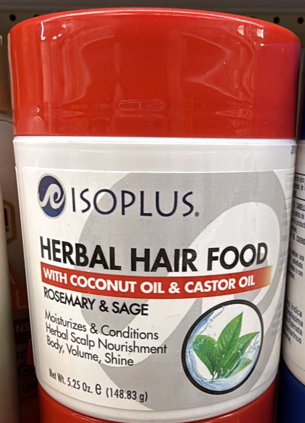 ISOPLUS HERB HAIR FOOD 5.25OZ