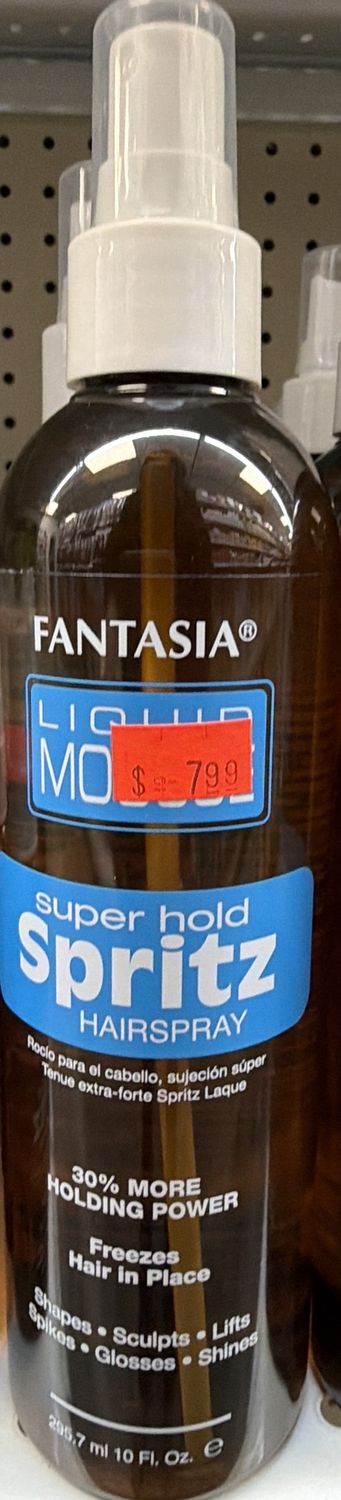 FANTASIA MOUSSE SUPER HOLD 10OZ