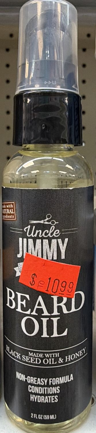 UNCLE JIMMY BEARD OIL 2OZ