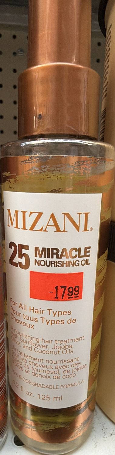 MIZANI 25 MIRACLE NOURISHING OIL 4.2OZ