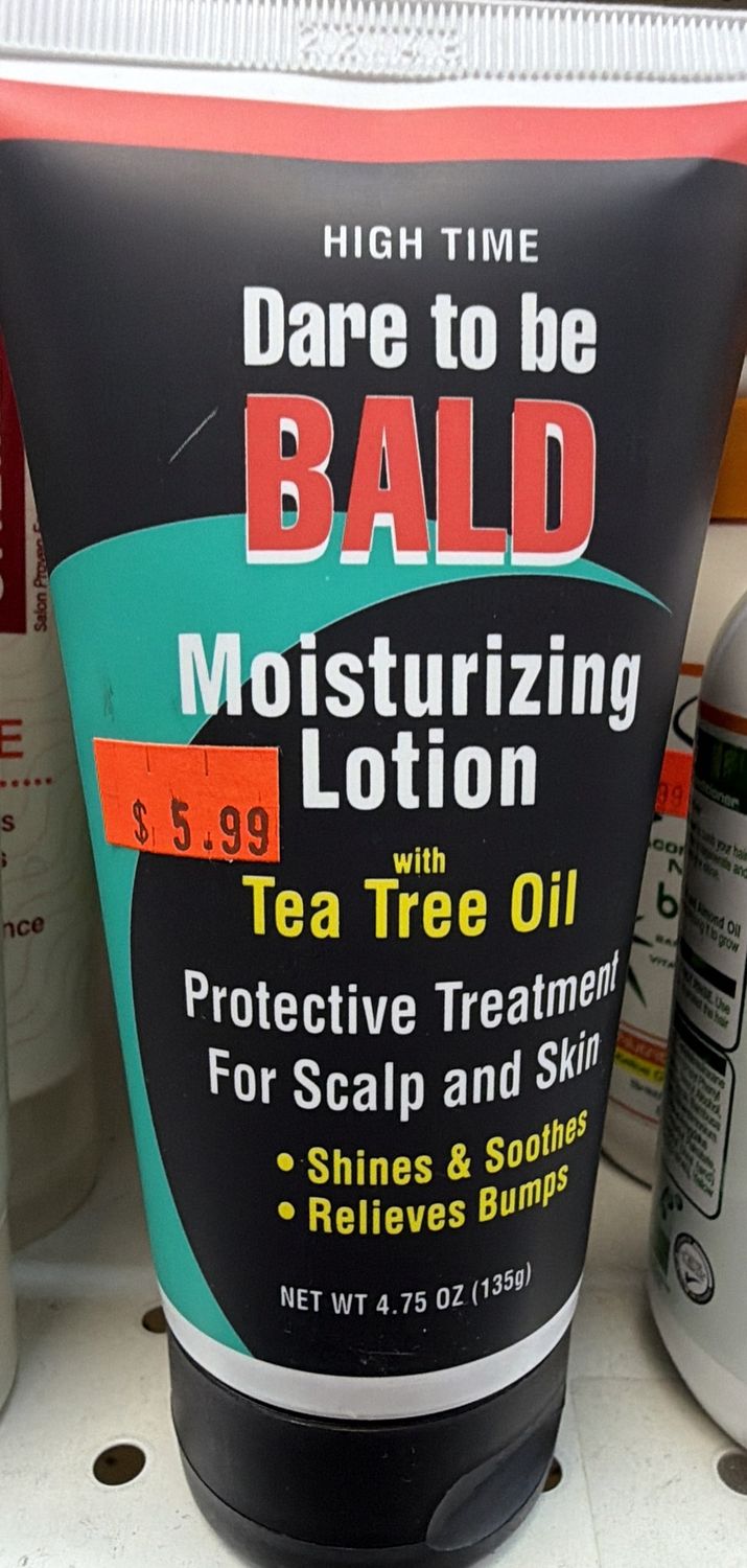 DARE TO BE BALD MOISTURIZING LOTION 4.75OZ