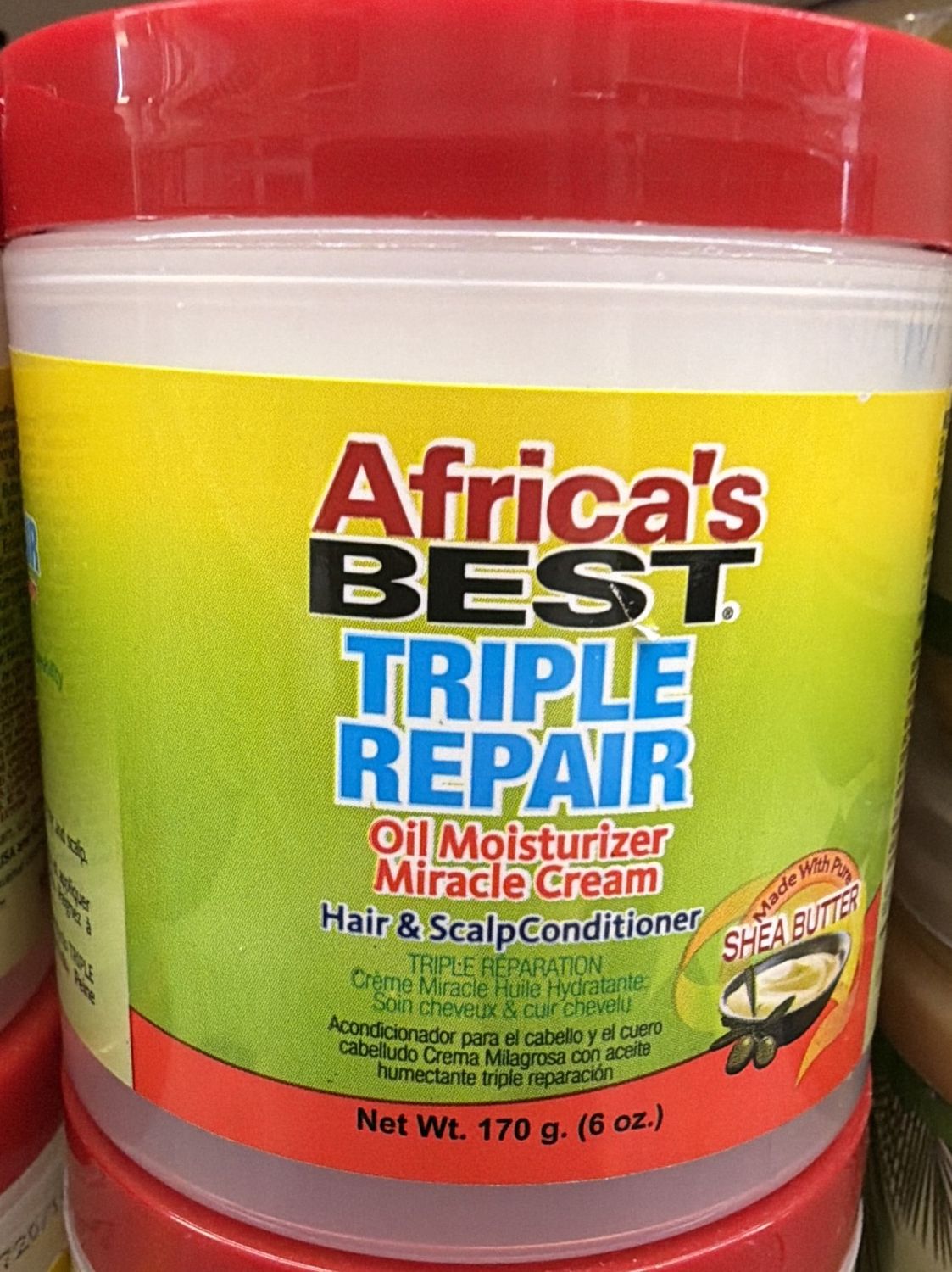 AB TRIPLE REPAIR OIL MOIST CREAM 6OZ