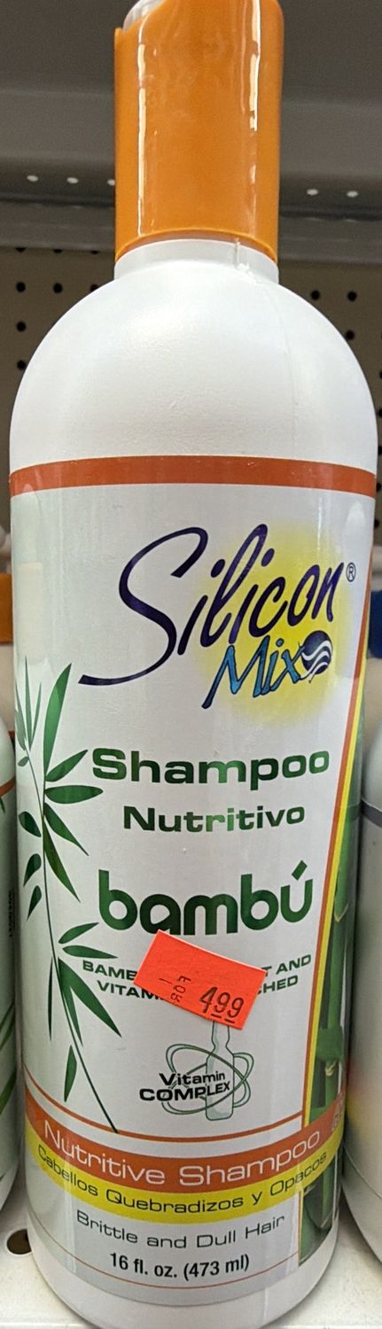 SILICON MIX BAMBU NUTRITIVE SHAMPOO 16OZ
