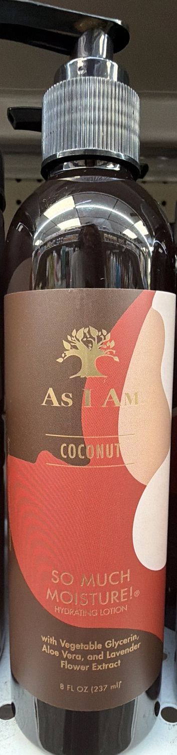 AS I AM CLASSIC SO MUCH MOISTURE 8OZ