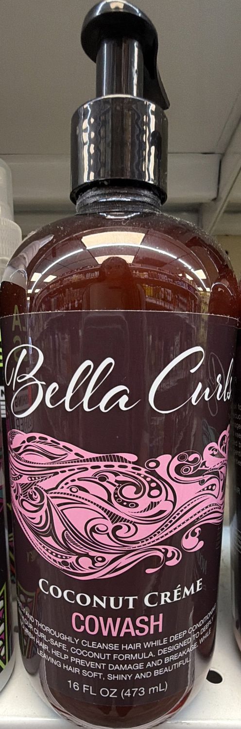 BELLA CURLS COCONUT CREME CO WASH 16OZ