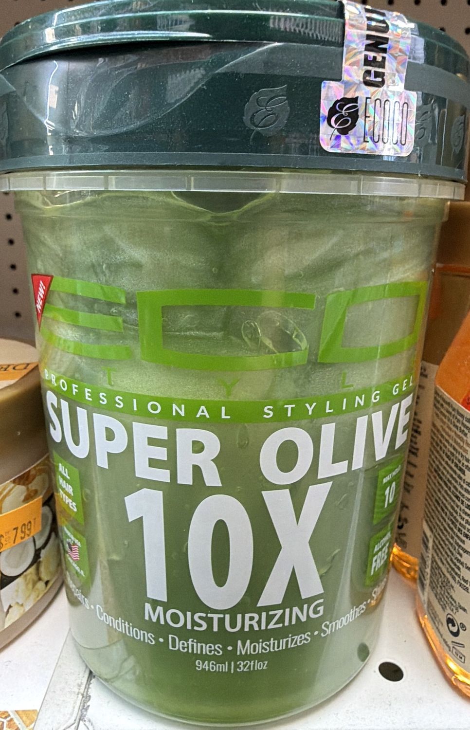 ECO STYLE GEL SUPER OLIVE 32OZ
