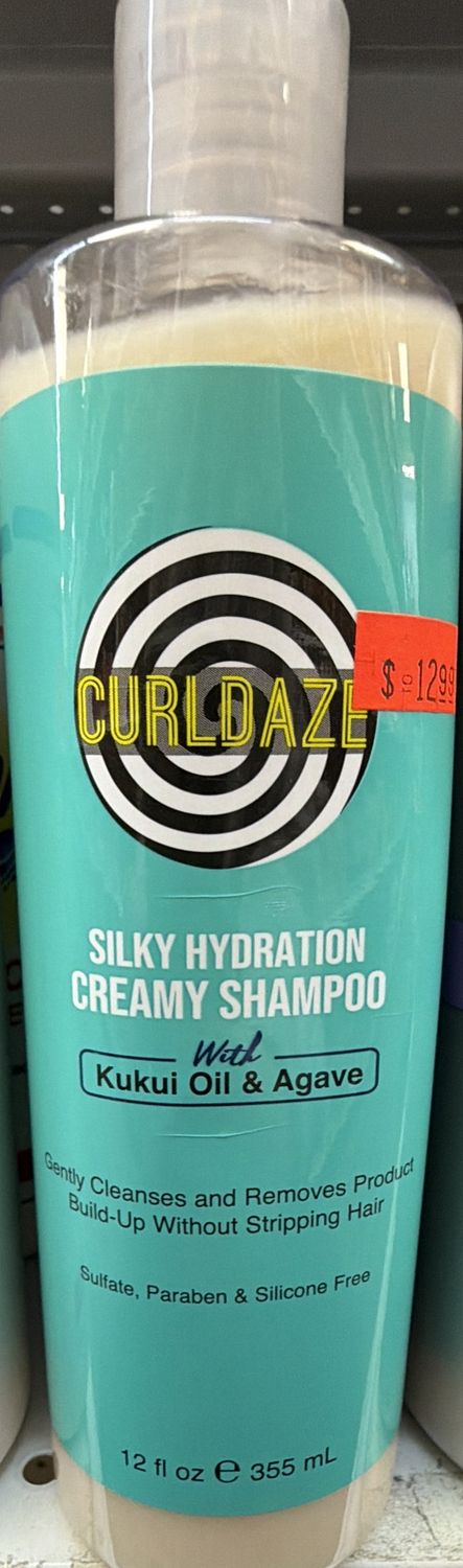 CURLDAZE SILKY HYDRATION SHAMPOO 12OZ