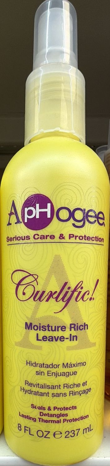 APHOGEE CURLIFIC RICH LEAVE IN 8OZ
