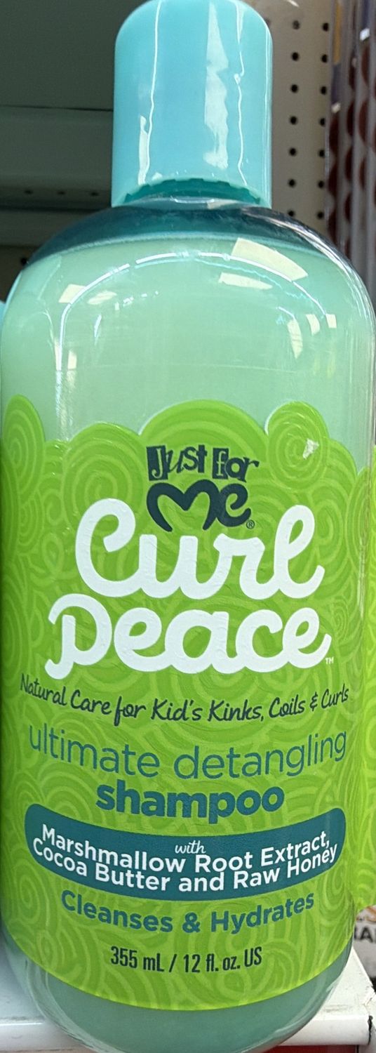 JFM CURL PEACE DETANGLING SHAMPOO 12OZ