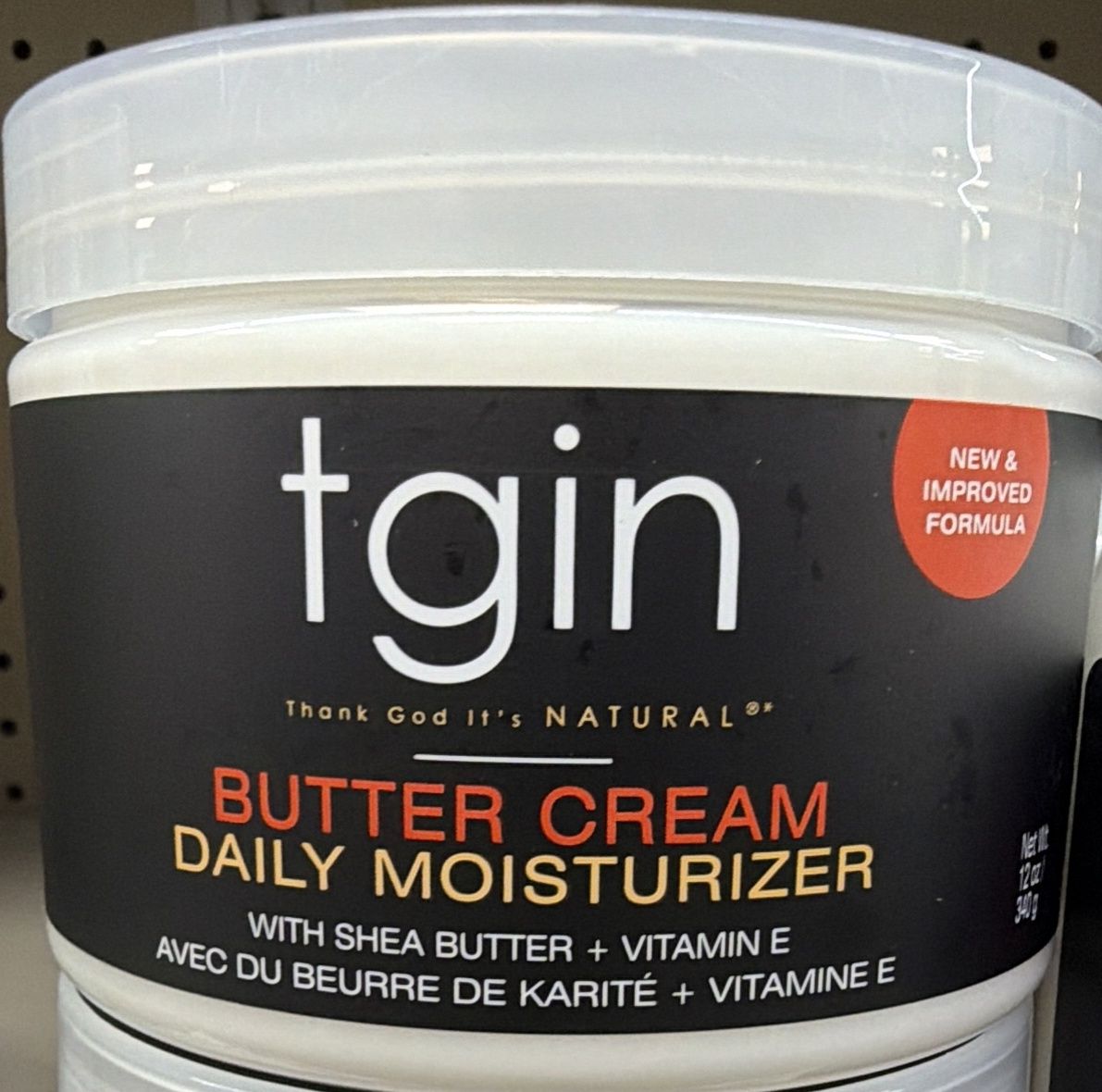 TGIN BUTTER CREAM MOISTURIZER 12OZ