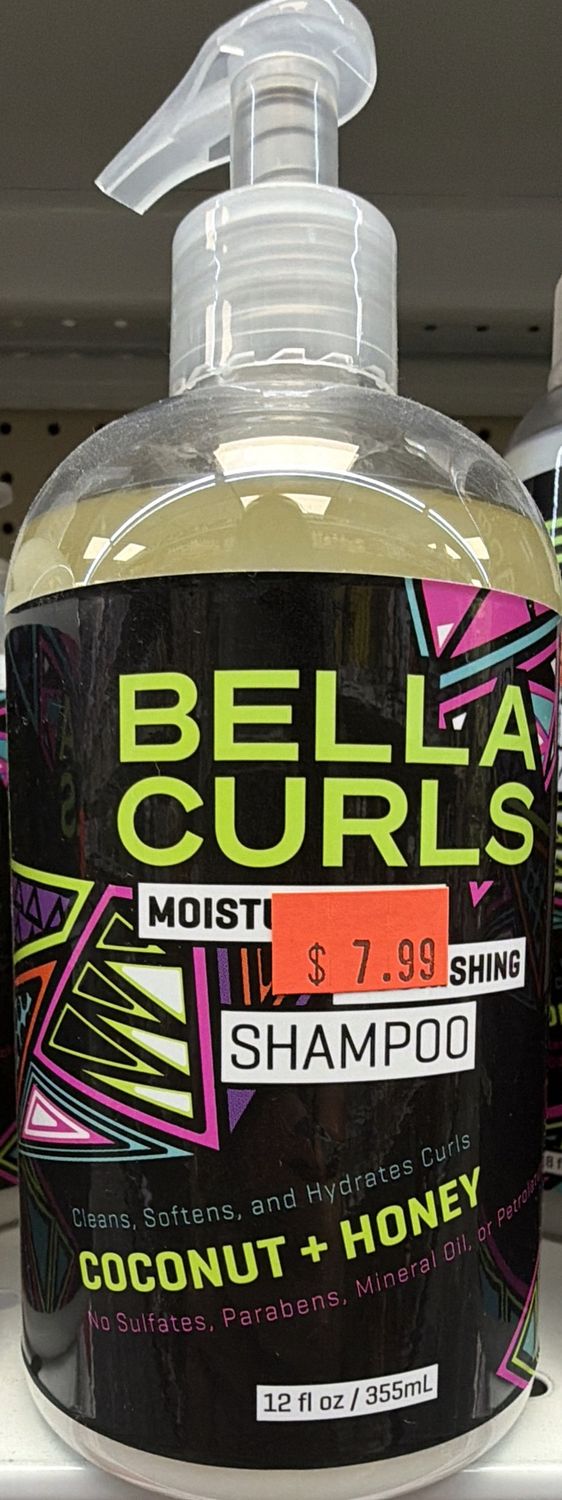 BELLA CURLS COCO HONEY NOURISH SHAMP 12OZ
